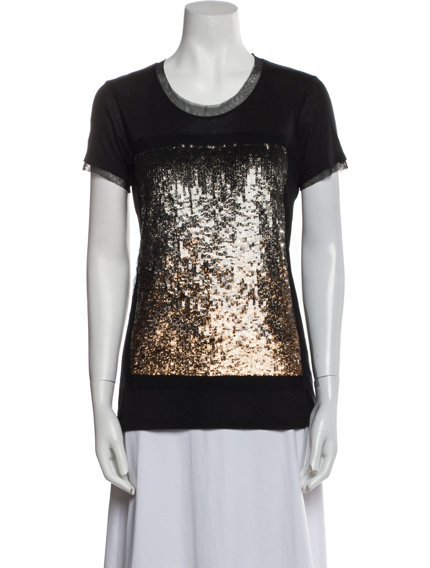 Amen. Graphic Print Scoop Neck T-Shirt