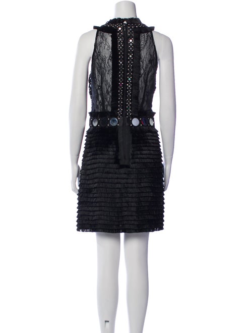 Amen. Crew Neck Mini Dress