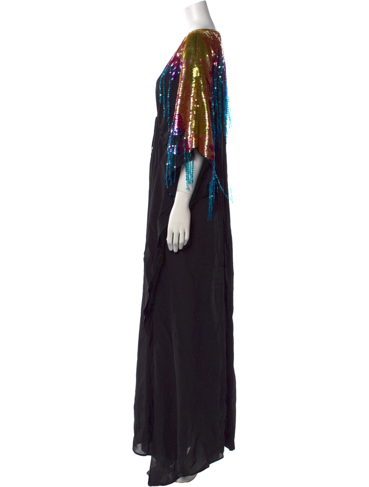 Amen. V-Neck Long Dress