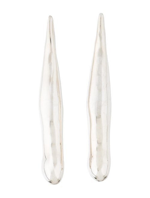 Agmes Short Ines Earrings Silver