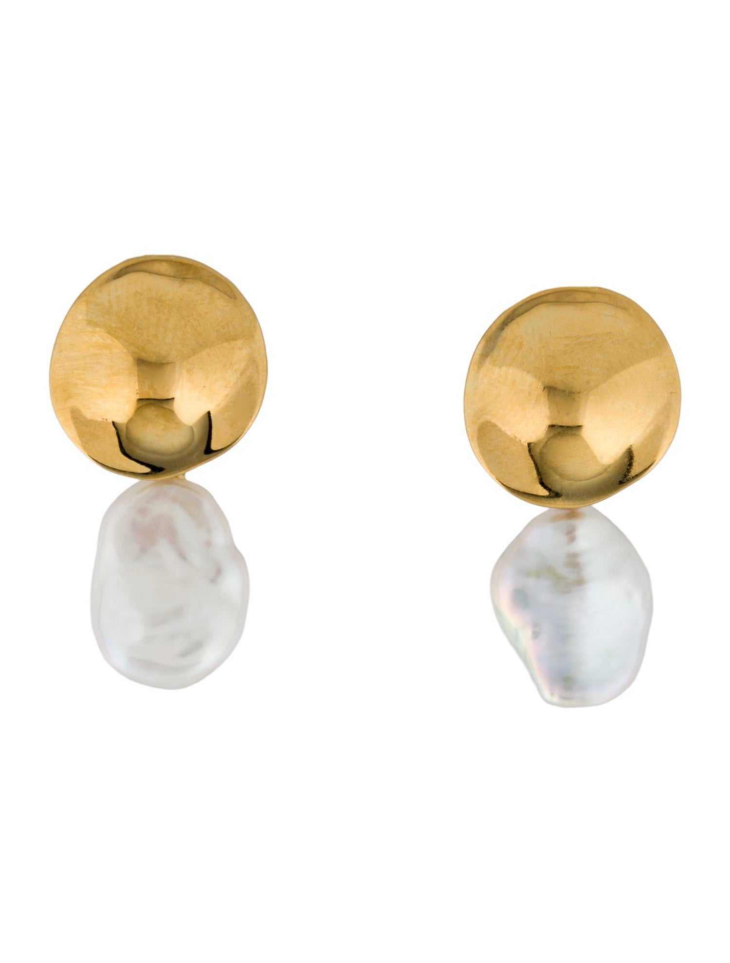 Agmes Freshwater Pearl Stella Drop Earrings