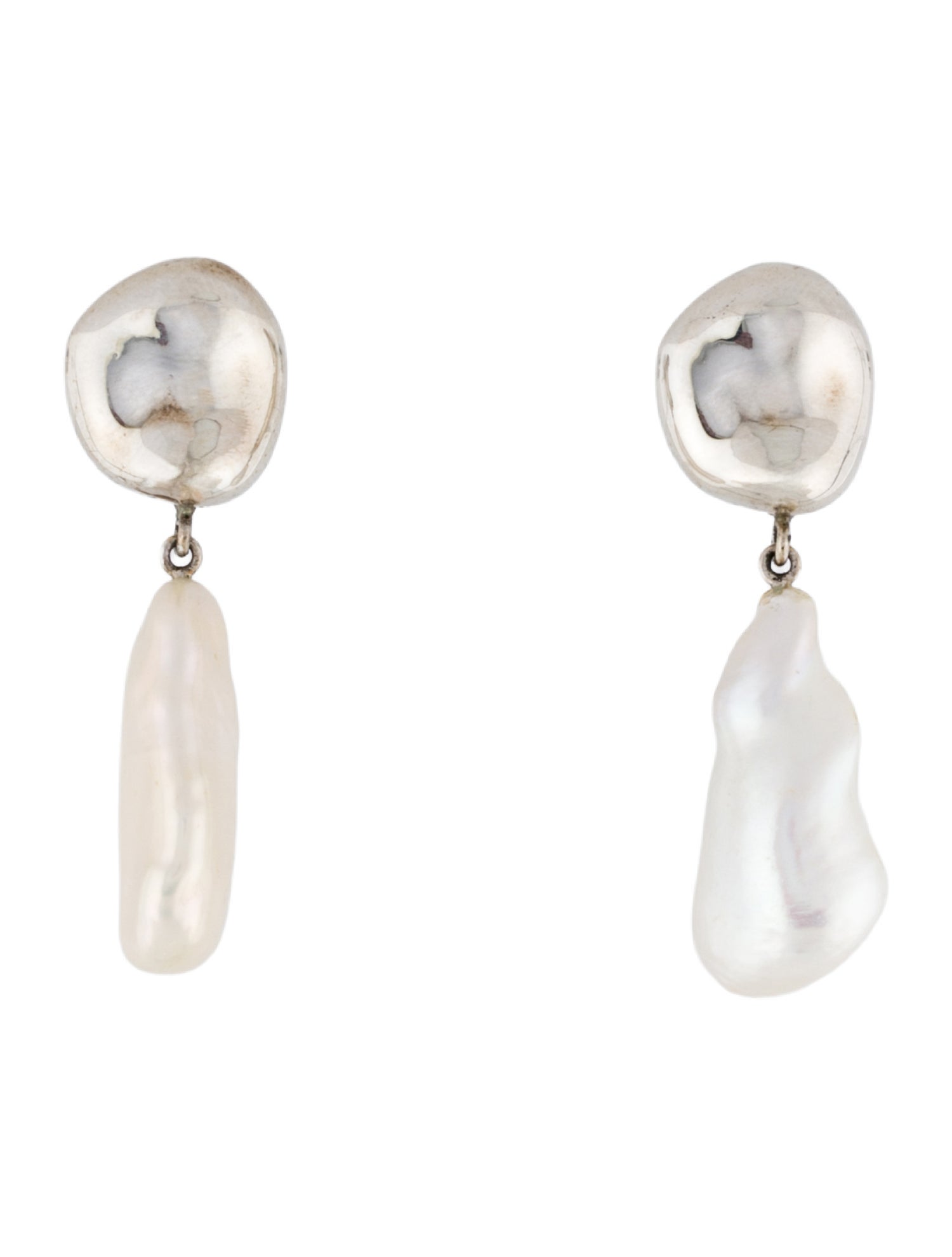 Agmes Baroque Pearl Patrice Drop Earrings