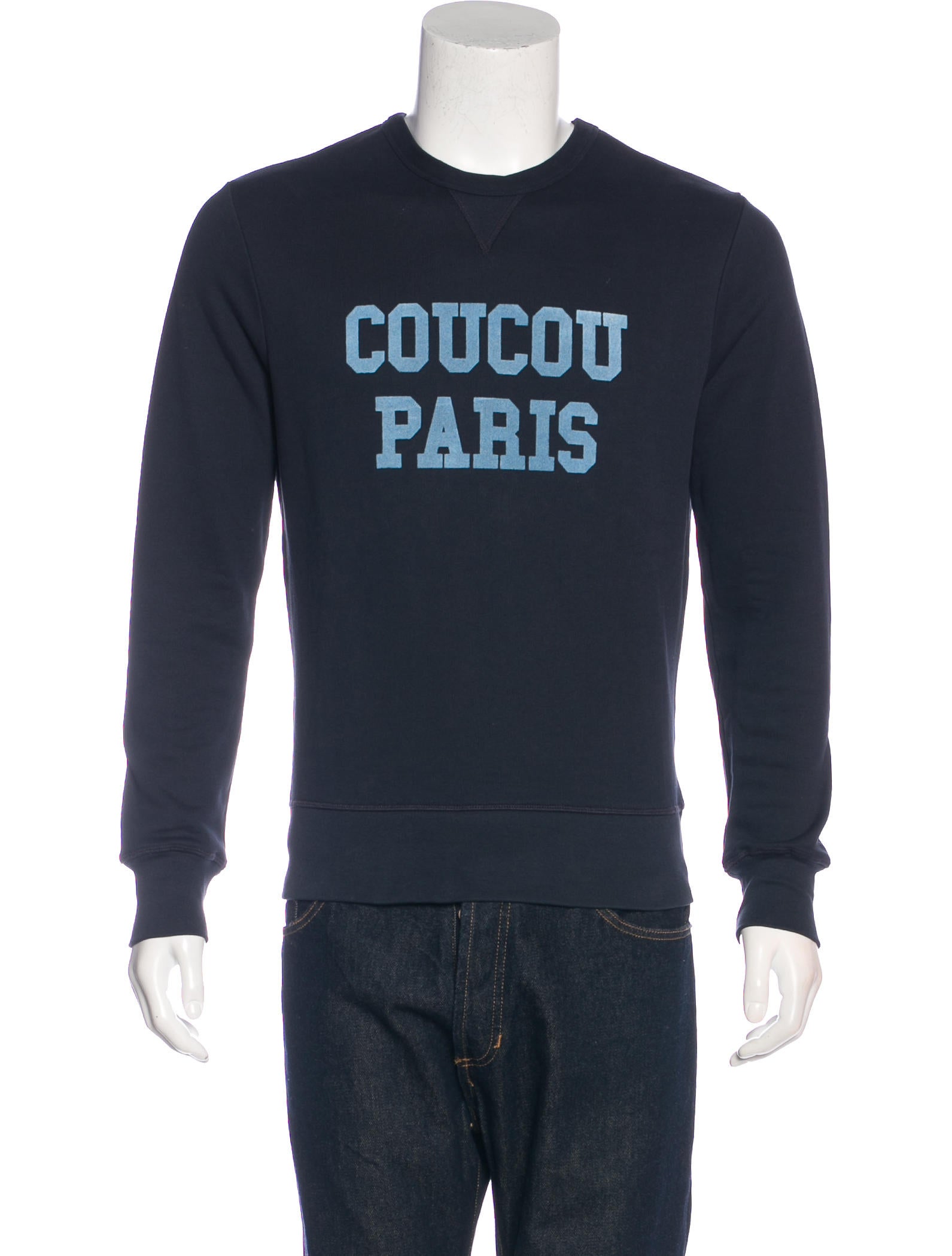 AMI Alexandre Mattiussi Coucou Paris Sweatshirt - Blue