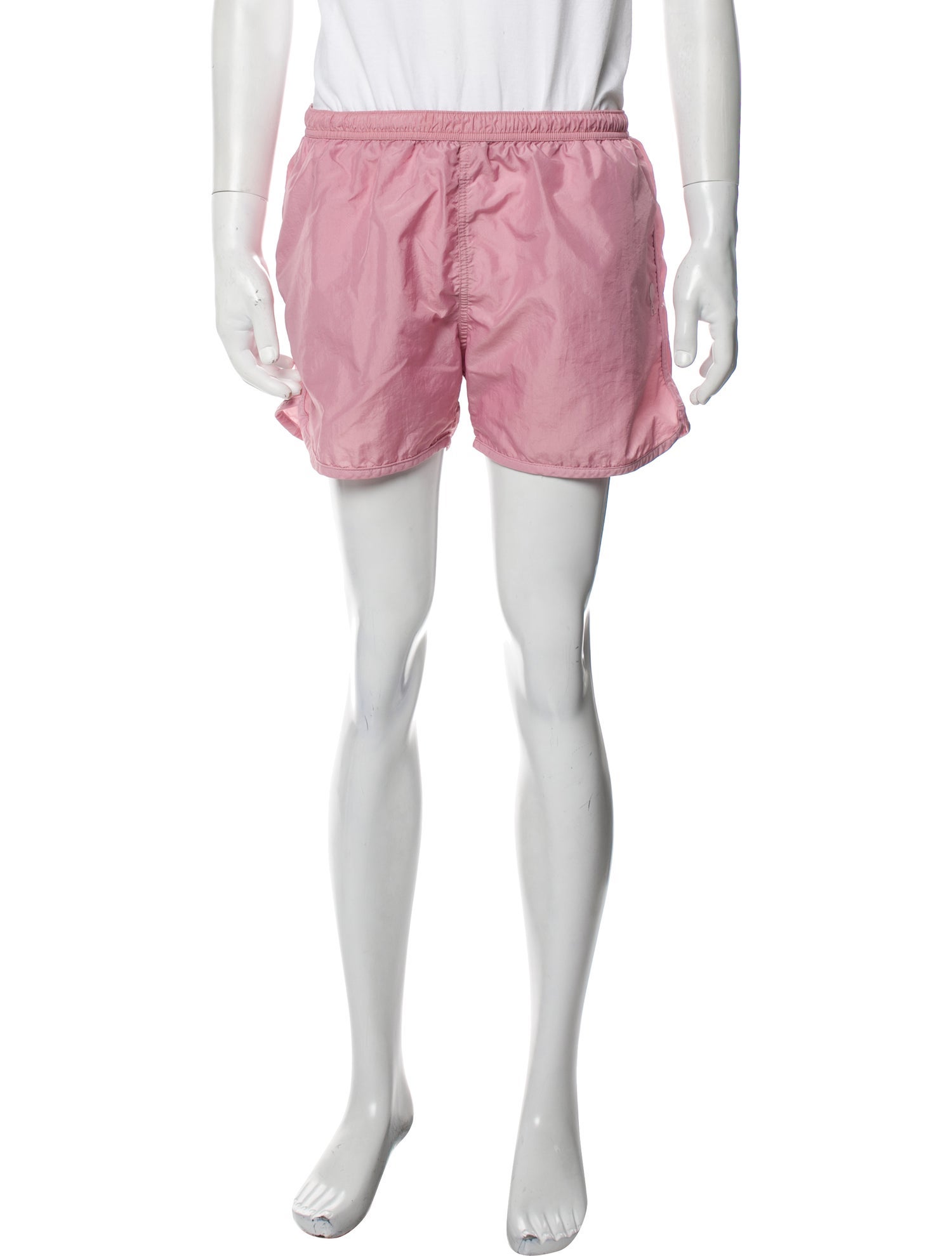 AMI Alexandre Mattiussi Swim Trunks Pink Swimwear, Clothing