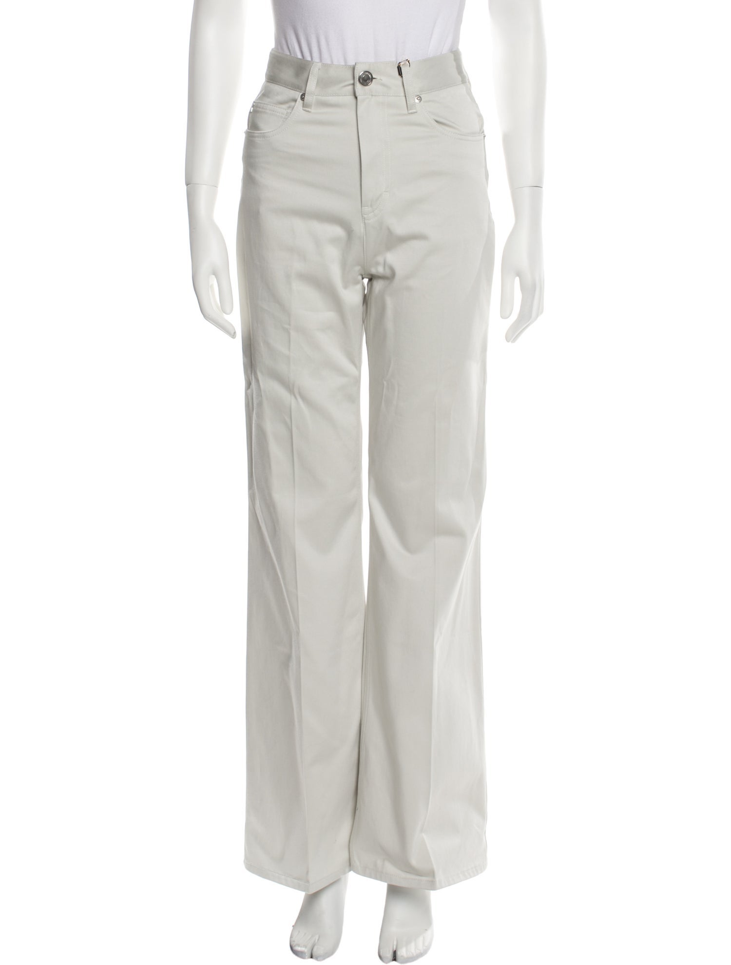 AMI Alexandre Mattiussi Wide Leg Pants