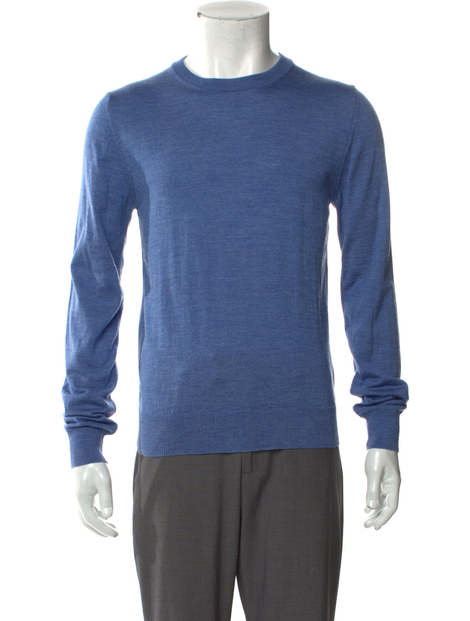 AMI Alexandre Mattiussi Wool Crew Neck Pullover