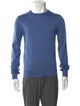 AMI Alexandre Mattiussi Wool Crew Neck Pullover