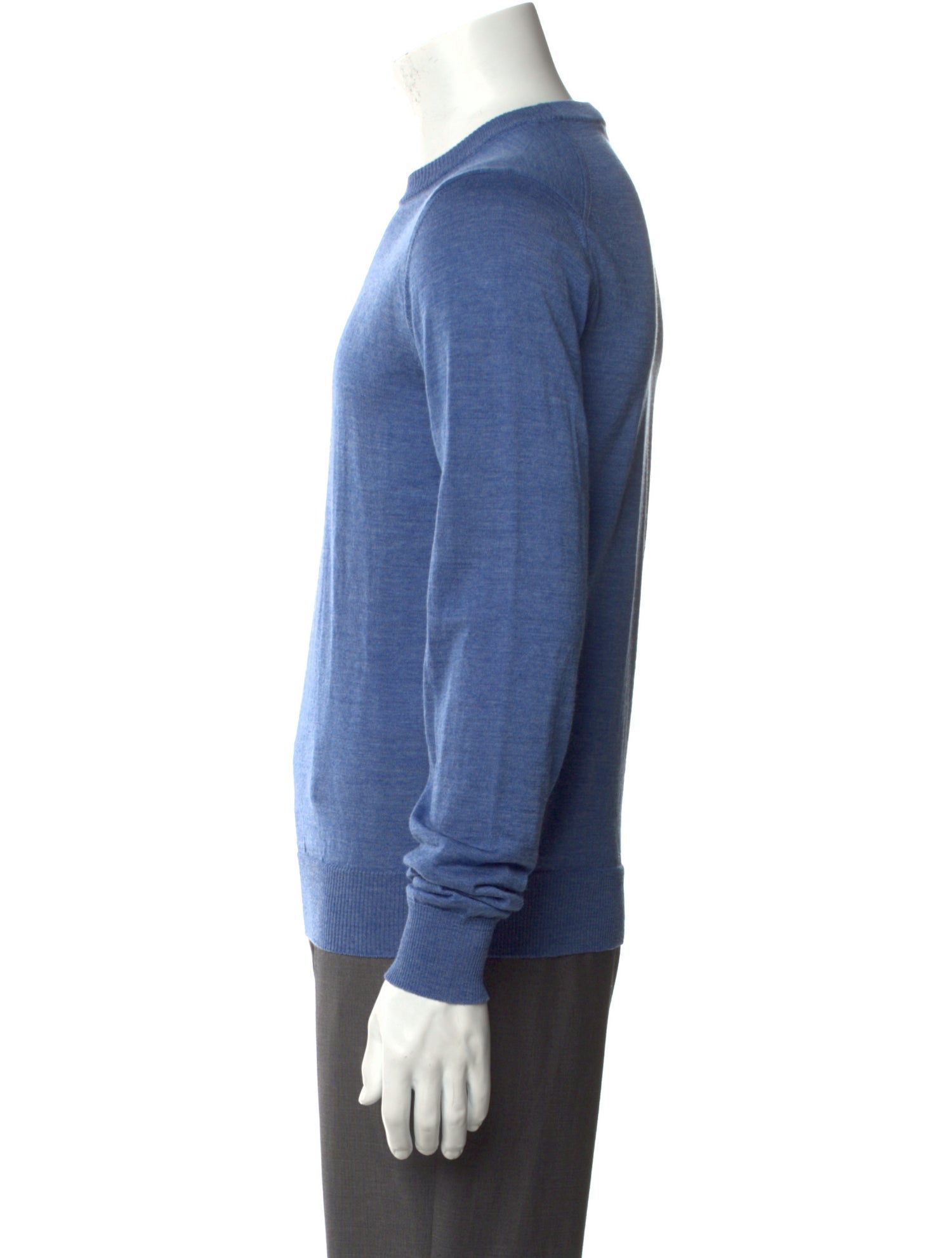 AMI Alexandre Mattiussi Wool Crew Neck Pullover