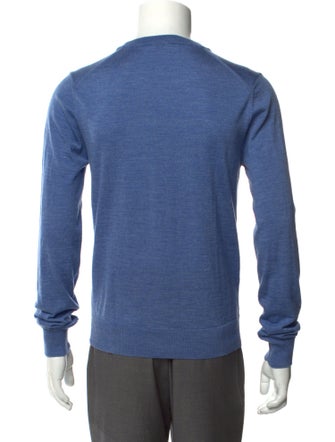 AMI Alexandre Mattiussi Wool Crew Neck Pullover