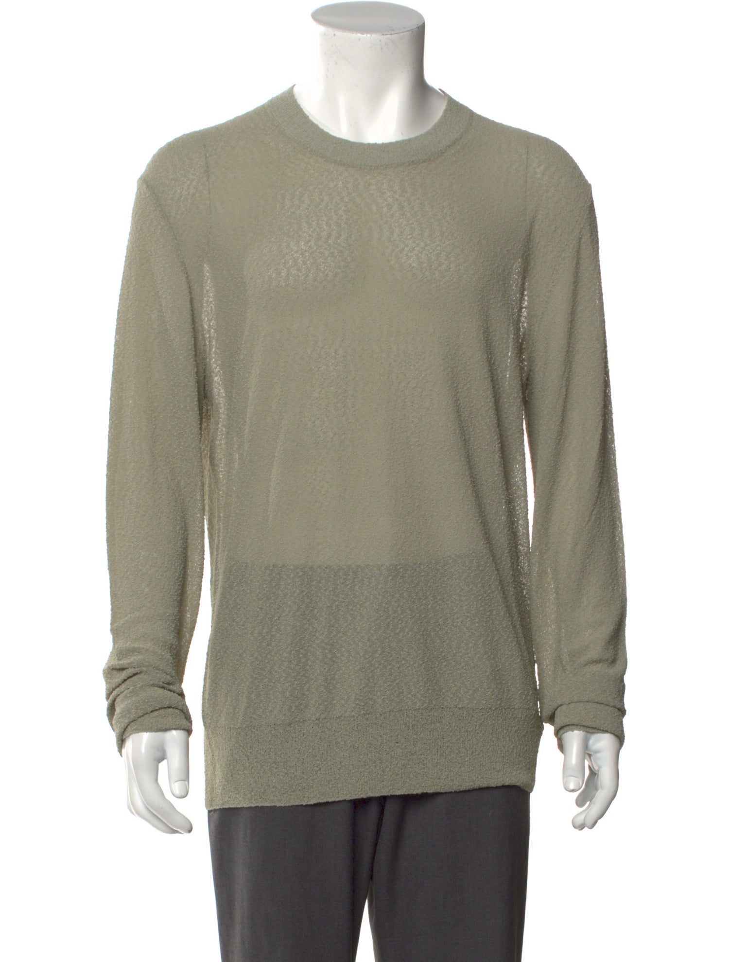 AMI Alexandre Mattiussi Crew Neck Long Sleeve T-Shirt w/ Tags