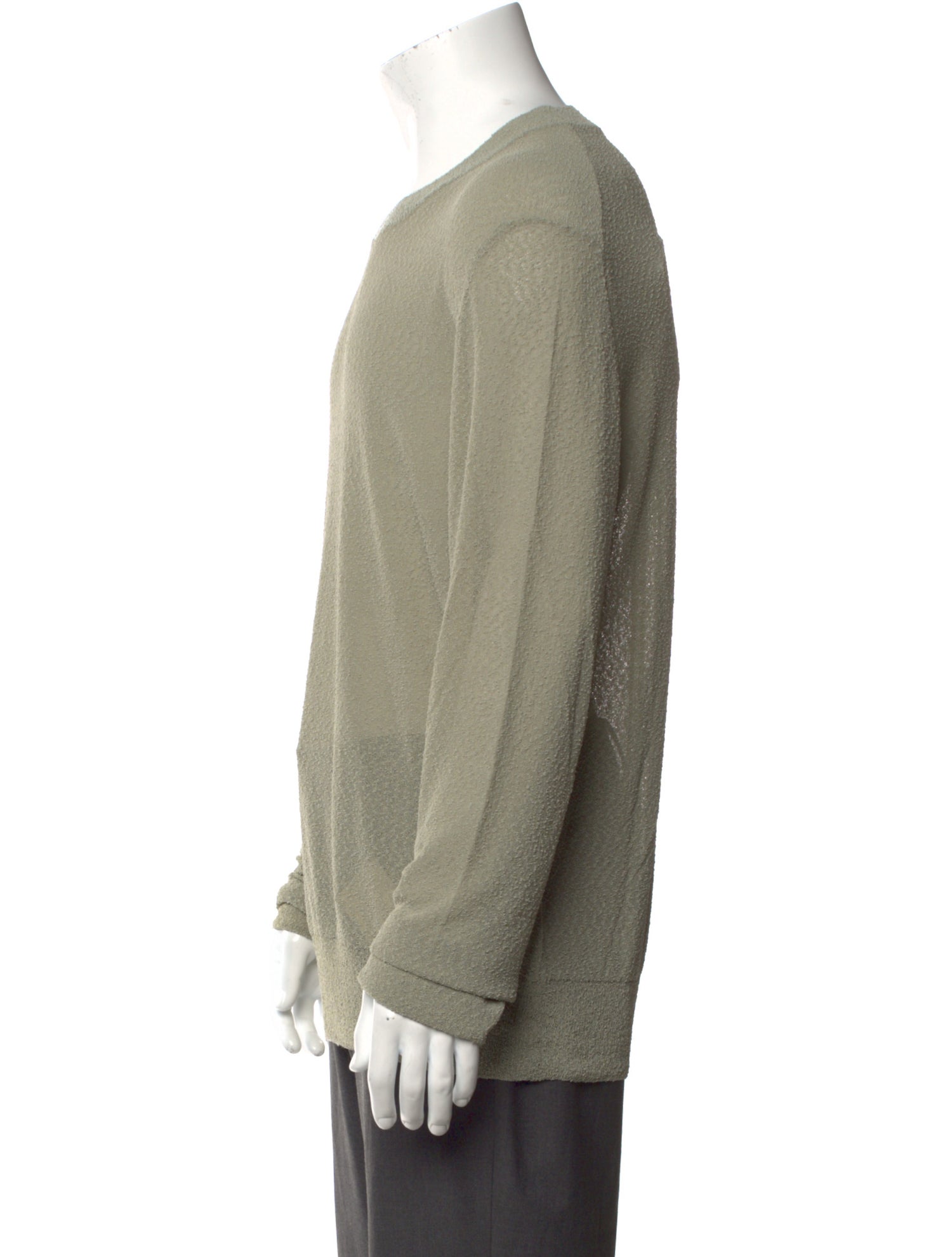 AMI Alexandre Mattiussi Crew Neck Long Sleeve T-Shirt w/ Tags