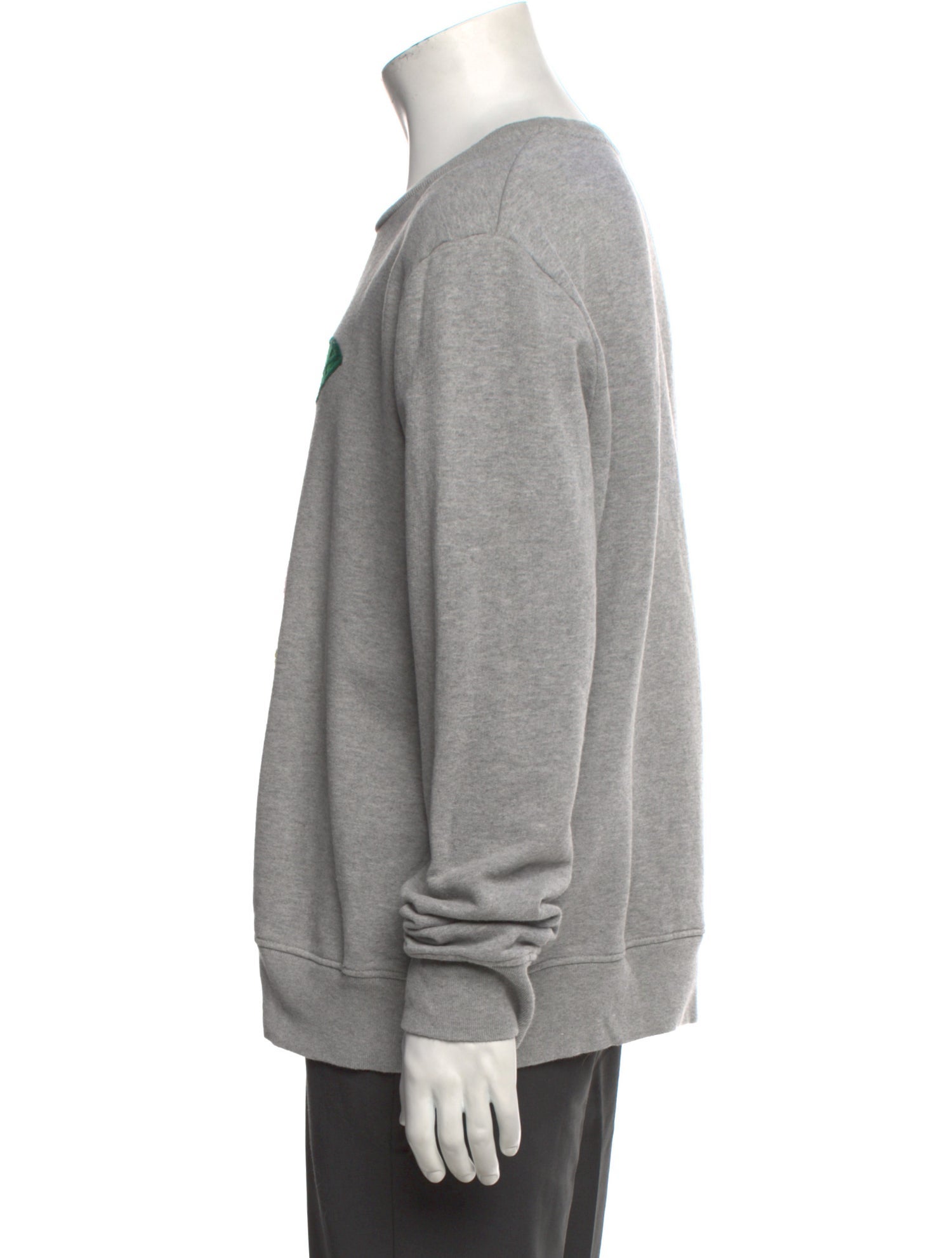 AMI Alexandre Mattiussi Graphic Print Crew Neck Pullover