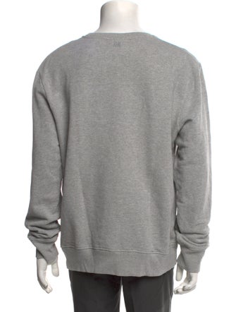 AMI Alexandre Mattiussi Graphic Print Crew Neck Pullover