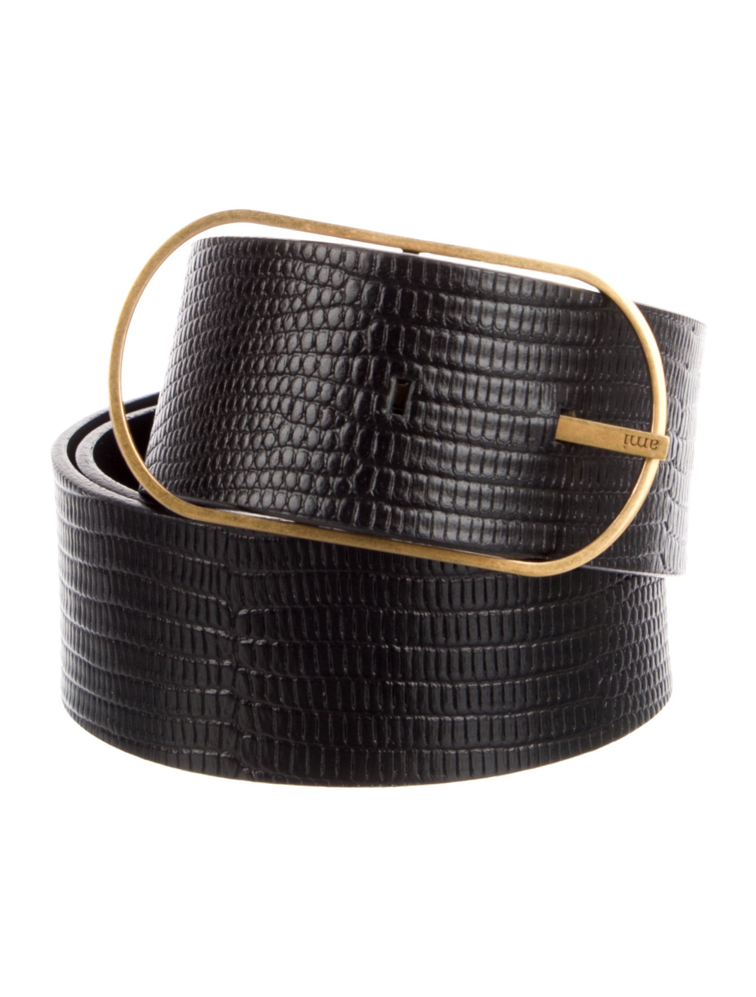 【送料&関税込】Ami Alexandre Mattiussi Leather Belt Ami Alexandre Mattiussi Leather Belt | italist