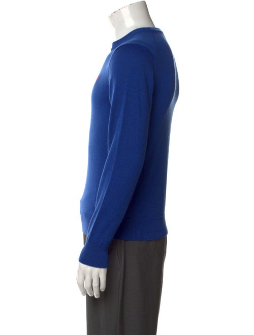 AMI Alexandre Mattiussi Merino Wool Crew Neck Pullover