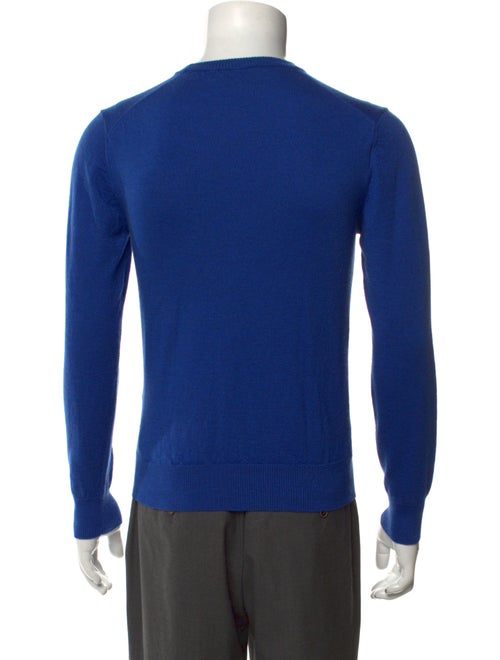 AMI Alexandre Mattiussi Merino Wool Crew Neck Pullover