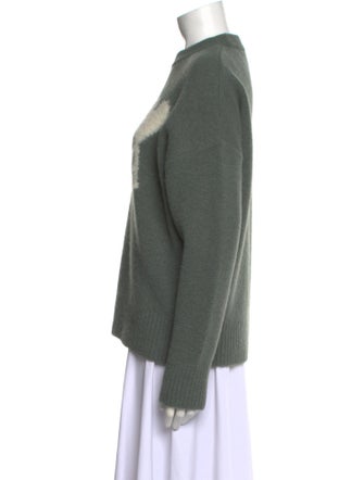 AMI Alexandre Mattiussi Alpaca Mock Neck Sweater