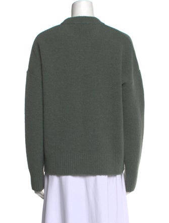AMI Alexandre Mattiussi Alpaca Mock Neck Sweater
