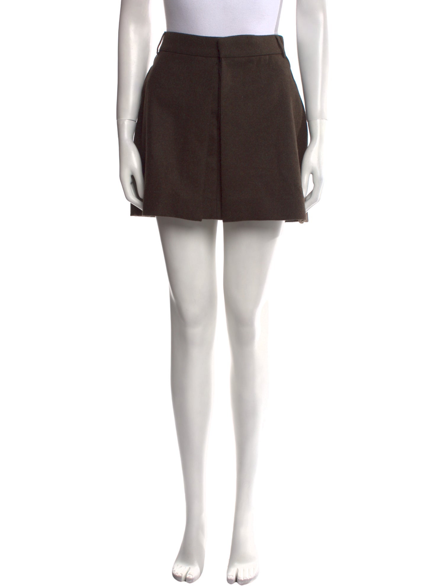 AMI Alexandre Mattiussi Virgin Wool Mini Skirt w/ Tags