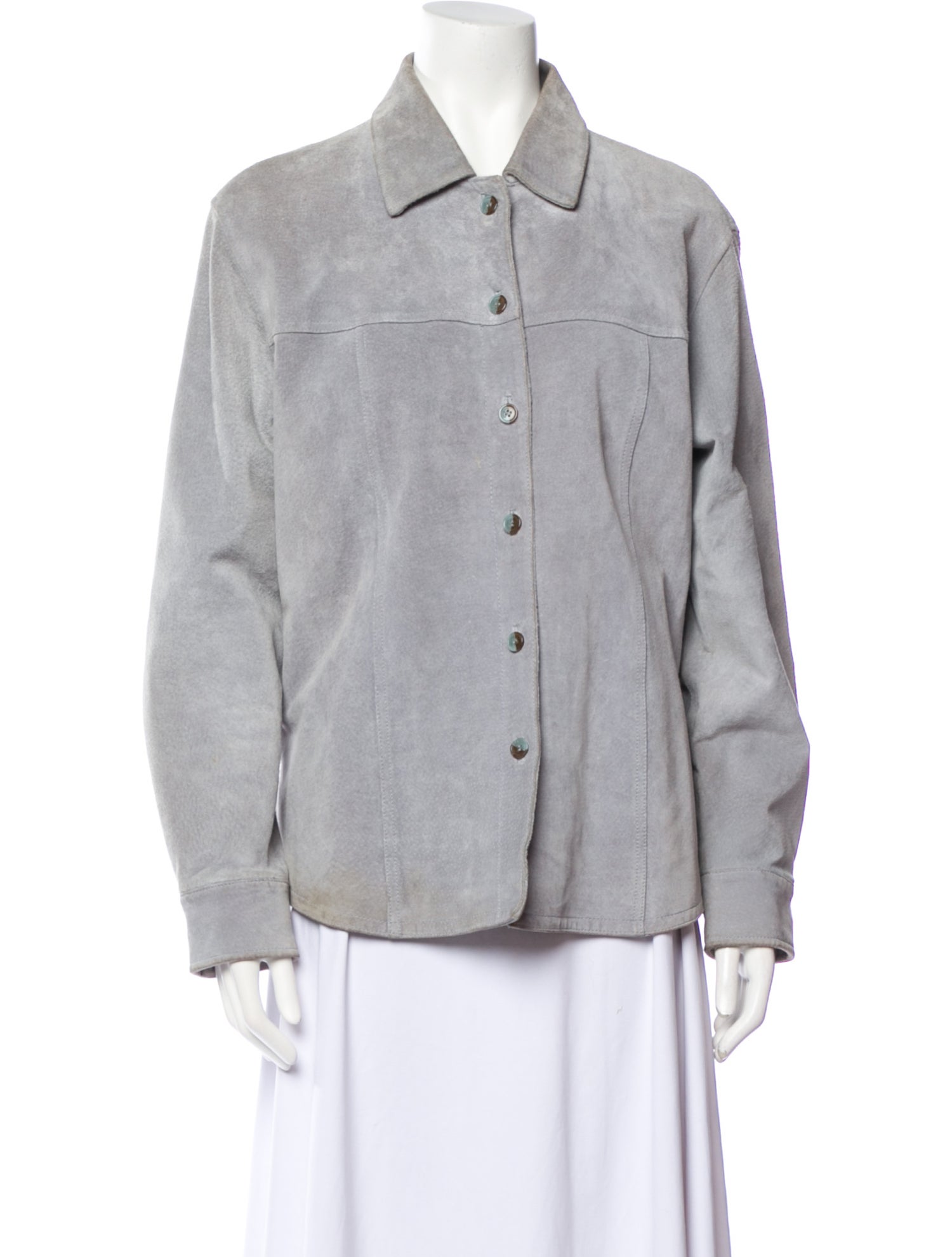 AMI Alexandre Mattiussi Leather Denim Jacket