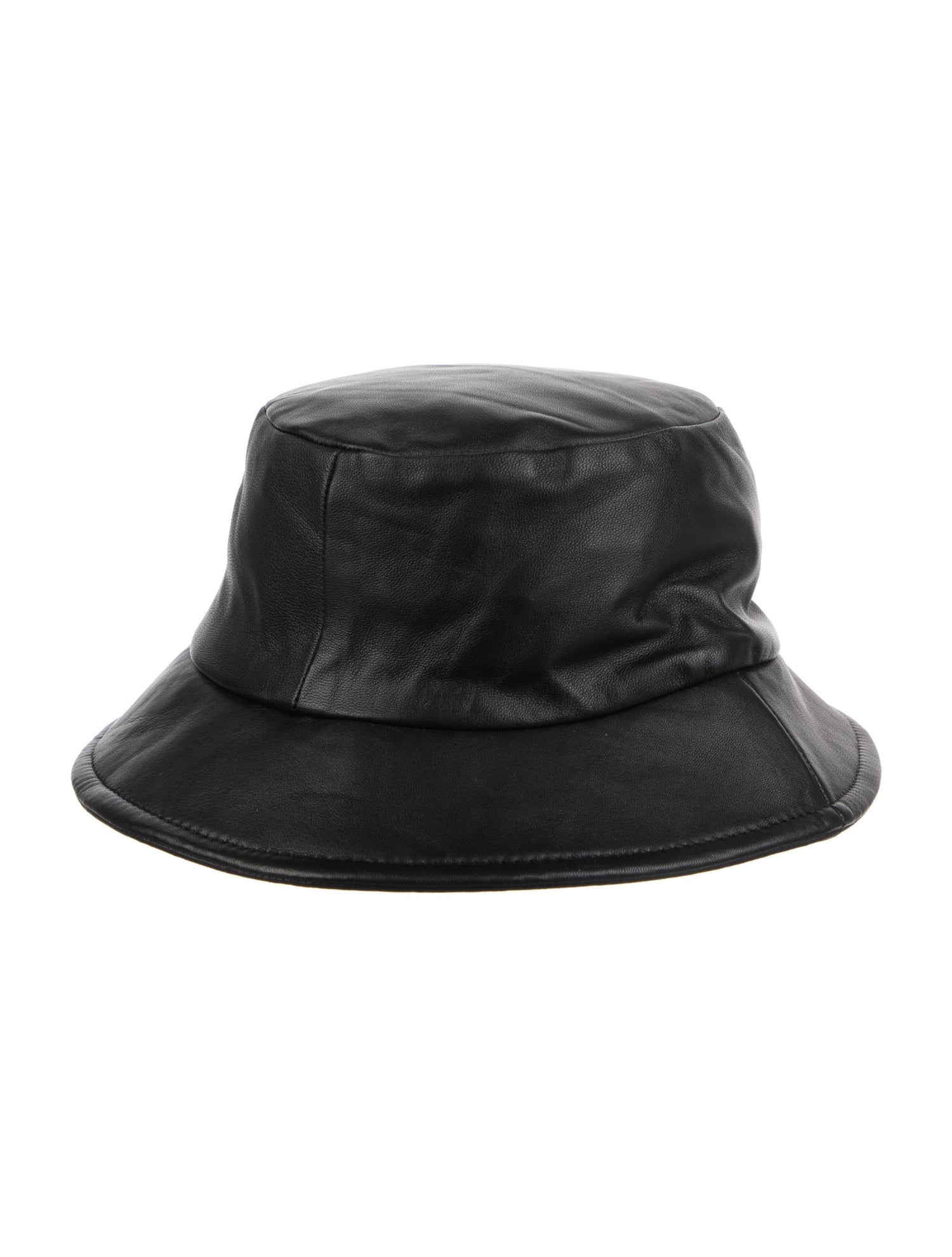 AMI Alexandre Mattiussi Leather Bucket Hat