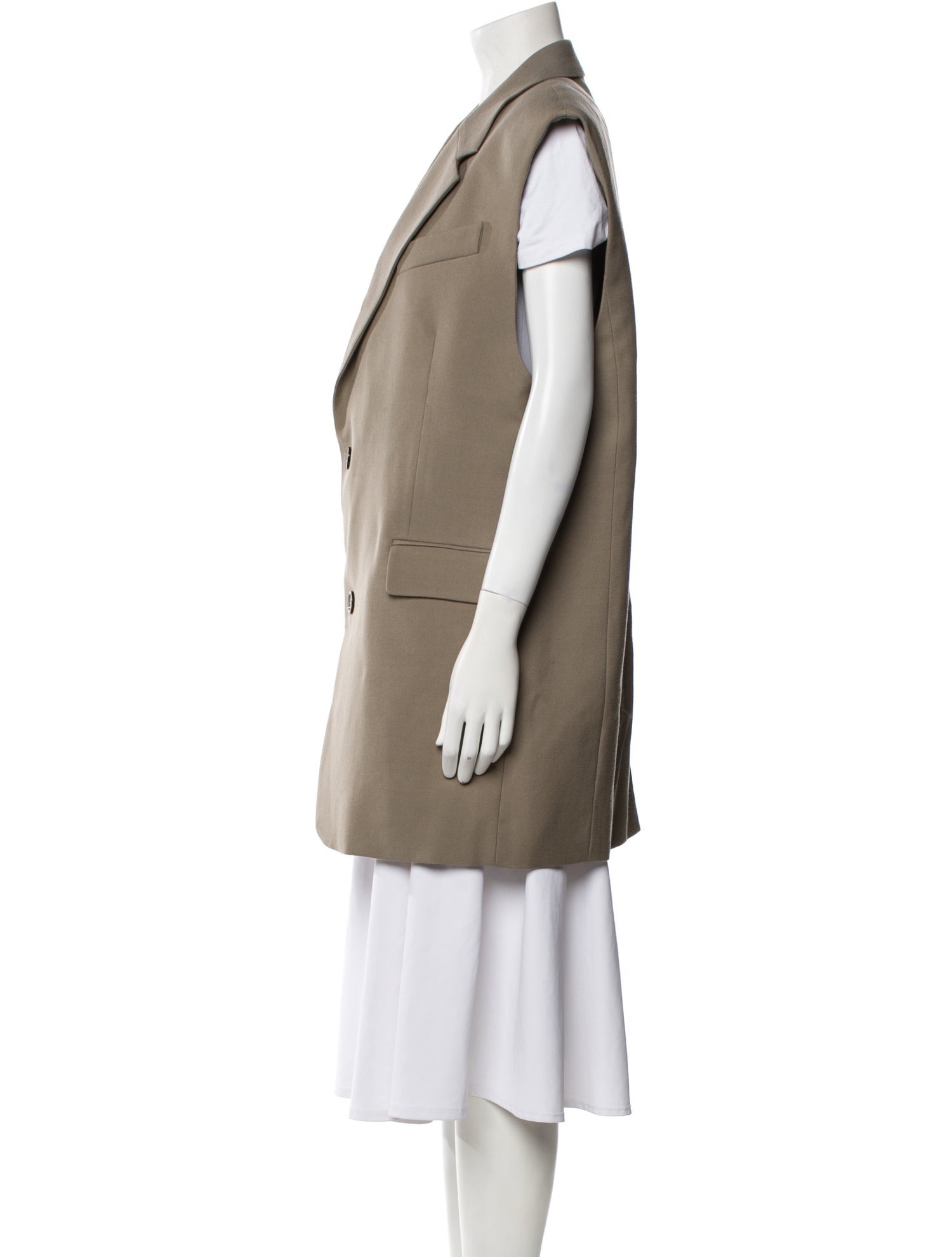 AMI Alexandre Mattiussi Virgin Wool Vest