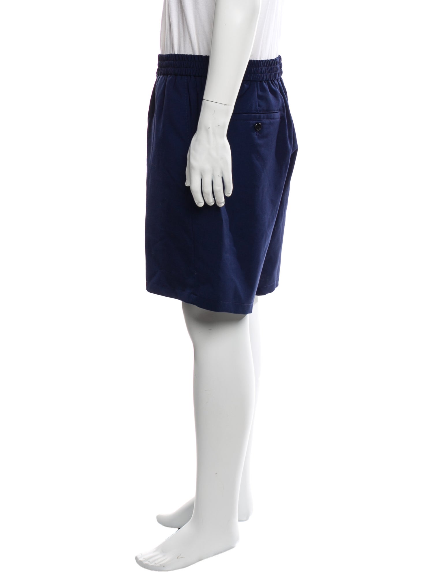 AMI Alexandre Mattiussi Virgin Wool Jogger Shorts