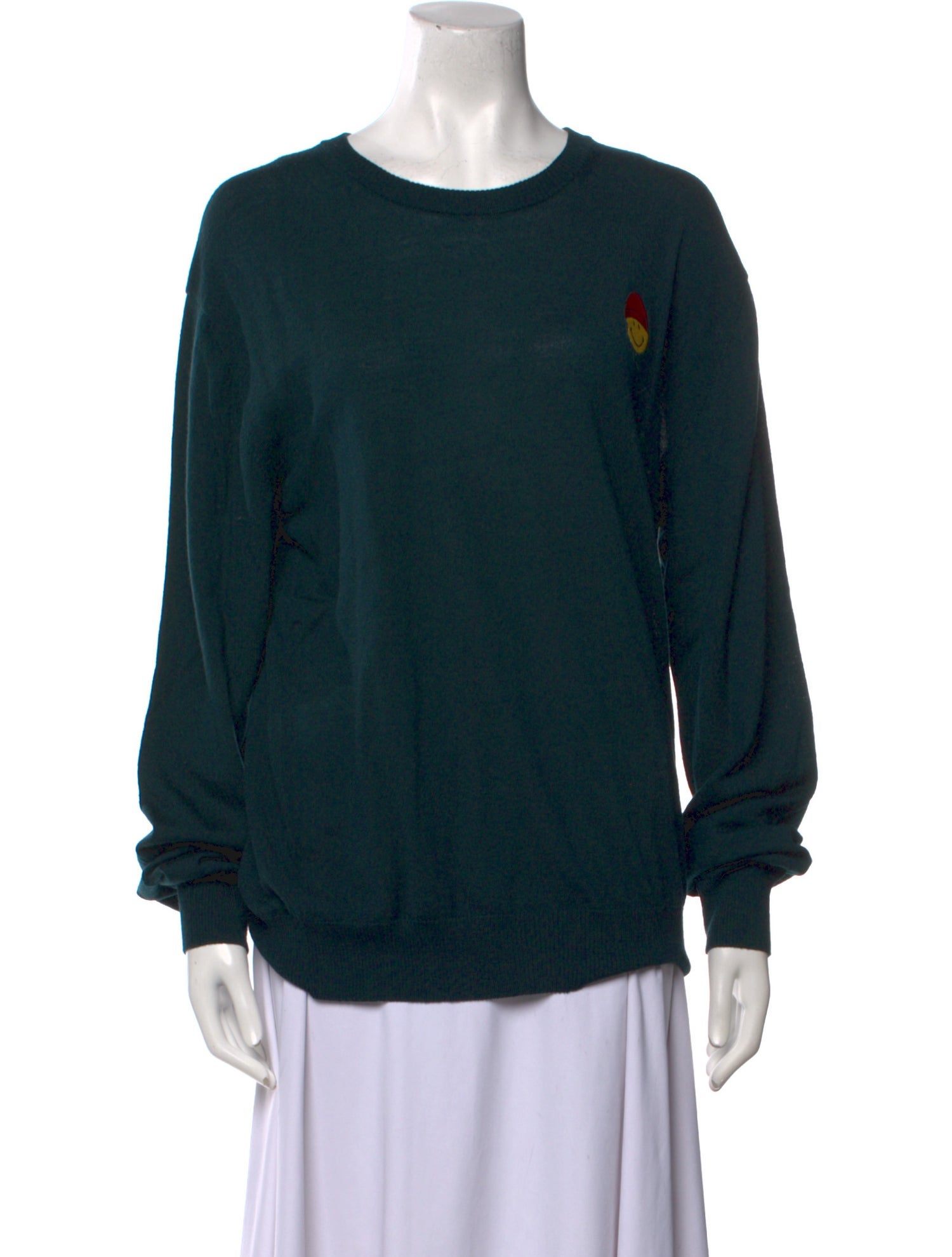 AMI Alexandre Mattiussi Merino Wool Scoop Neck Sweater