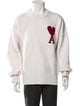 AMI Alexandre Mattiussi Virgin Wool Graphic Print Pullover