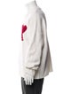 AMI Alexandre Mattiussi Virgin Wool Graphic Print Pullover