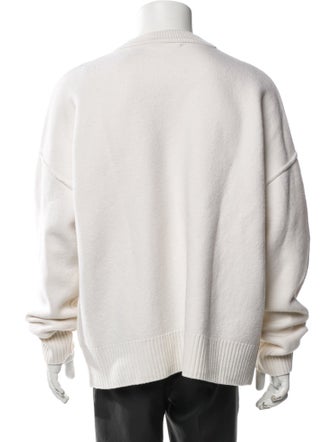 AMI Alexandre Mattiussi Virgin Wool Graphic Print Pullover