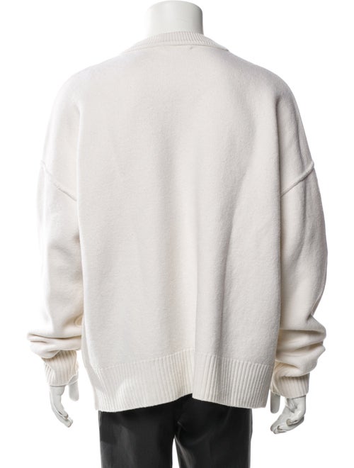 AMI Alexandre Mattiussi Virgin Wool Graphic Print Pullover