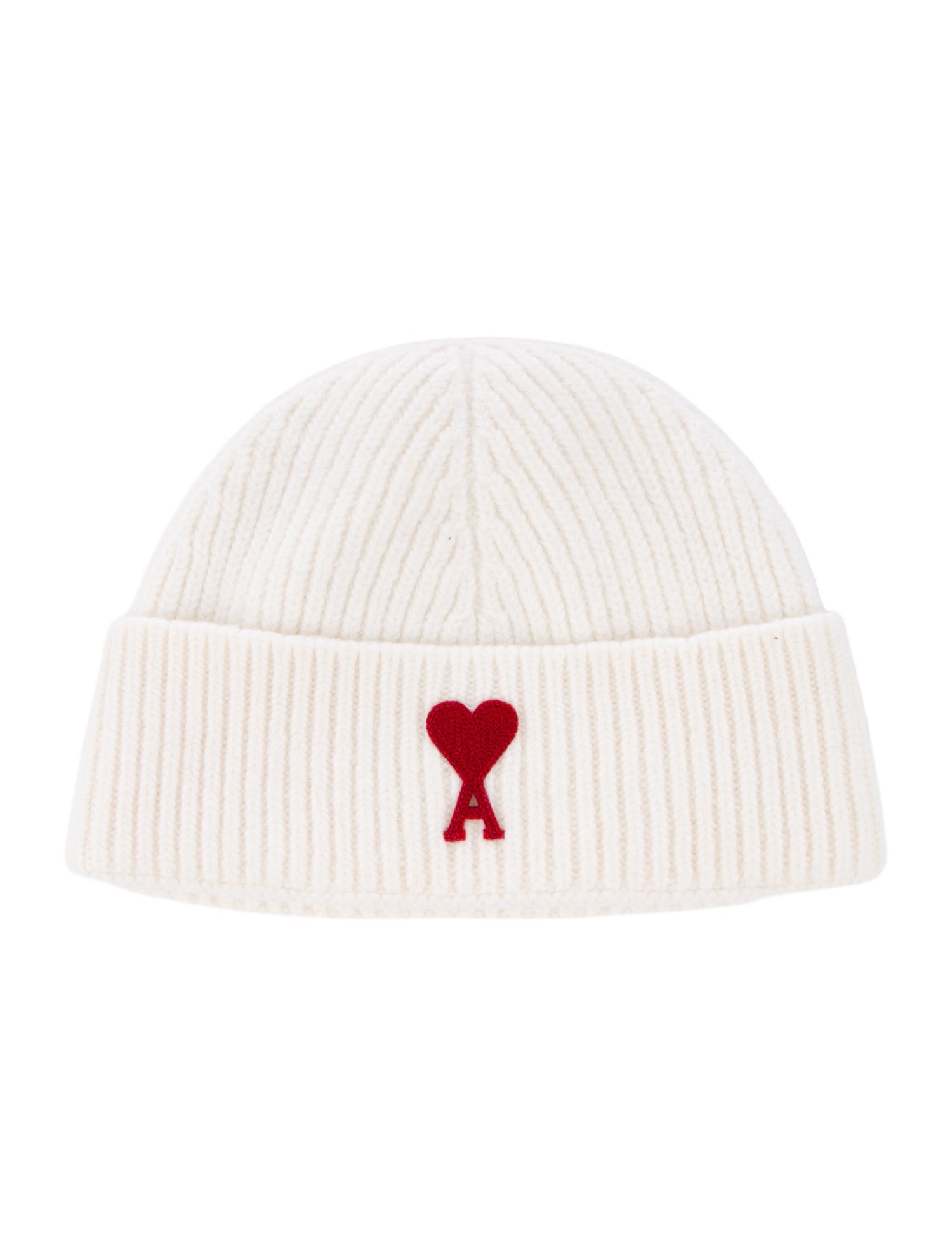 AMI Alexandre Mattiussi wool beanie hat w/ Tags