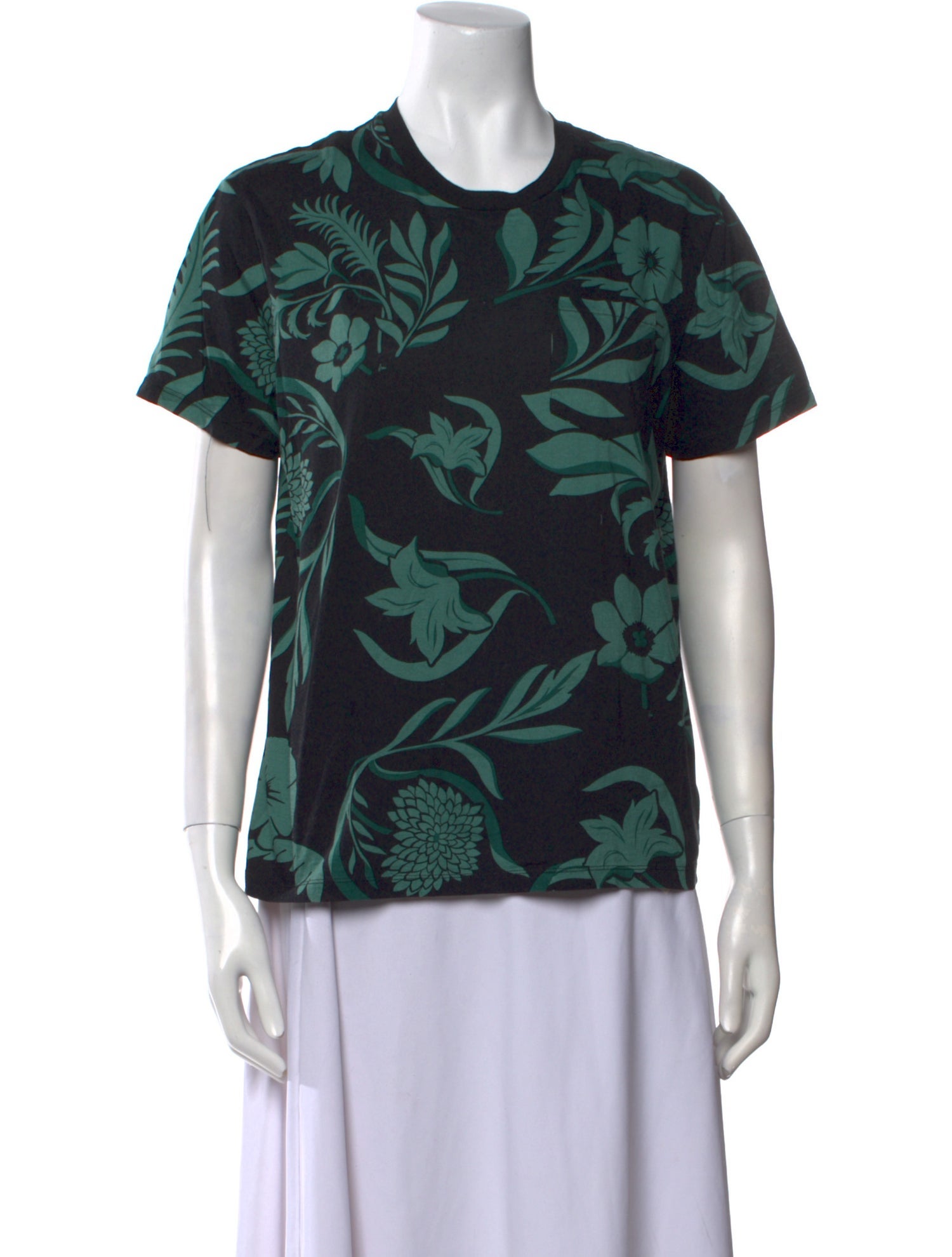 AMI Alexandre Mattiussi Printed Crew Neck T-Shirt