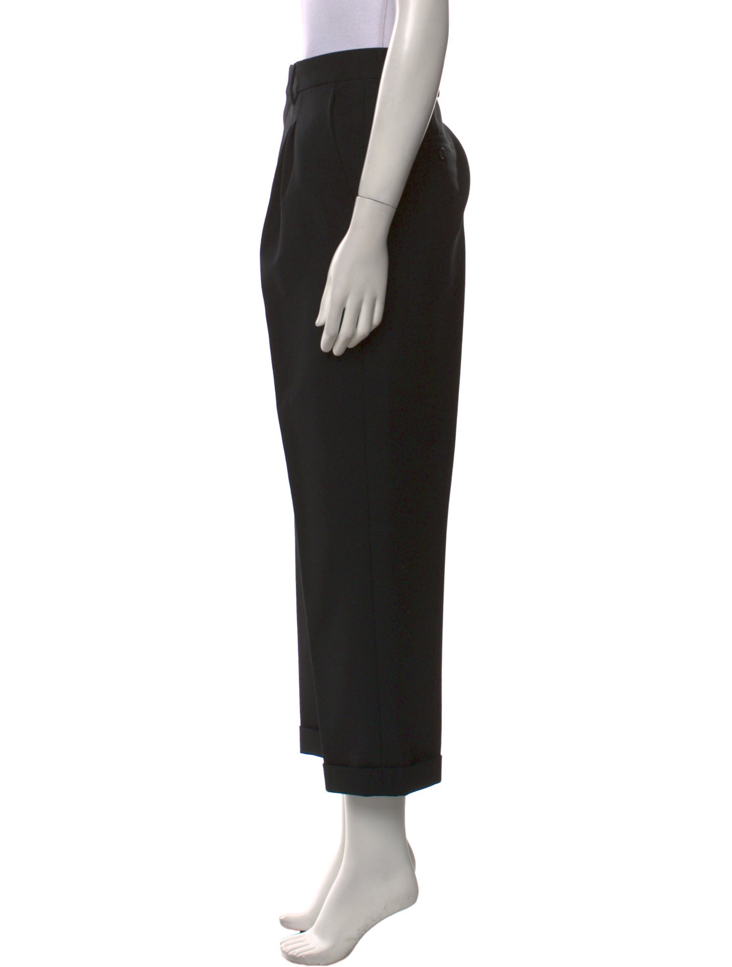 AMI Alexandre Mattiussi Wide Leg Pants