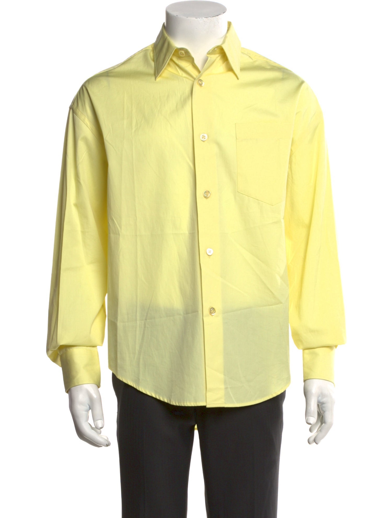 AMI Alexandre Mattiussi Long Sleeve Dress Shirt