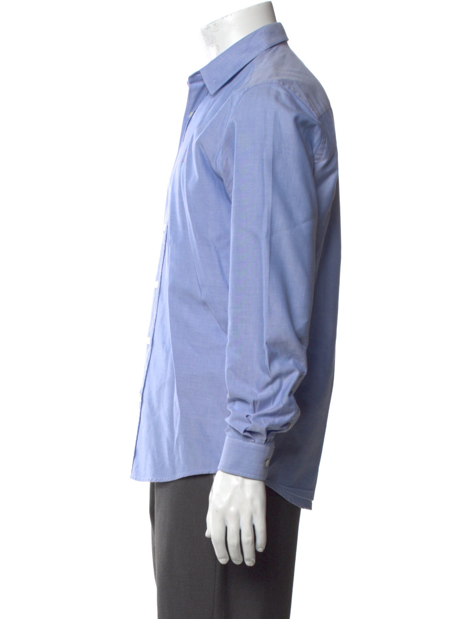 AMI Alexandre Mattiussi Long Sleeve Dress Shirt