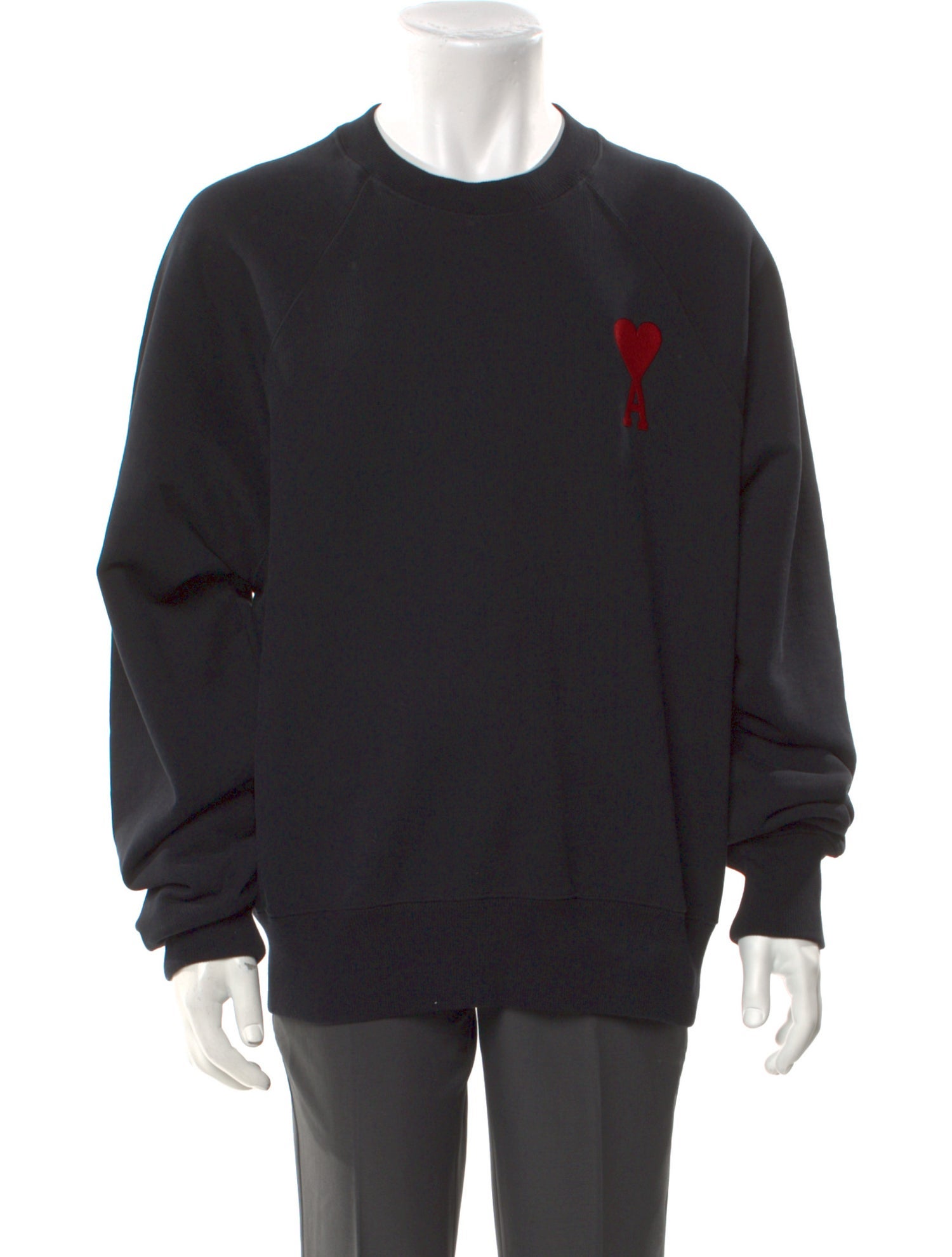 AMI Alexandre Mattiussi Crew Neck Long Sleeve Sweatshirt