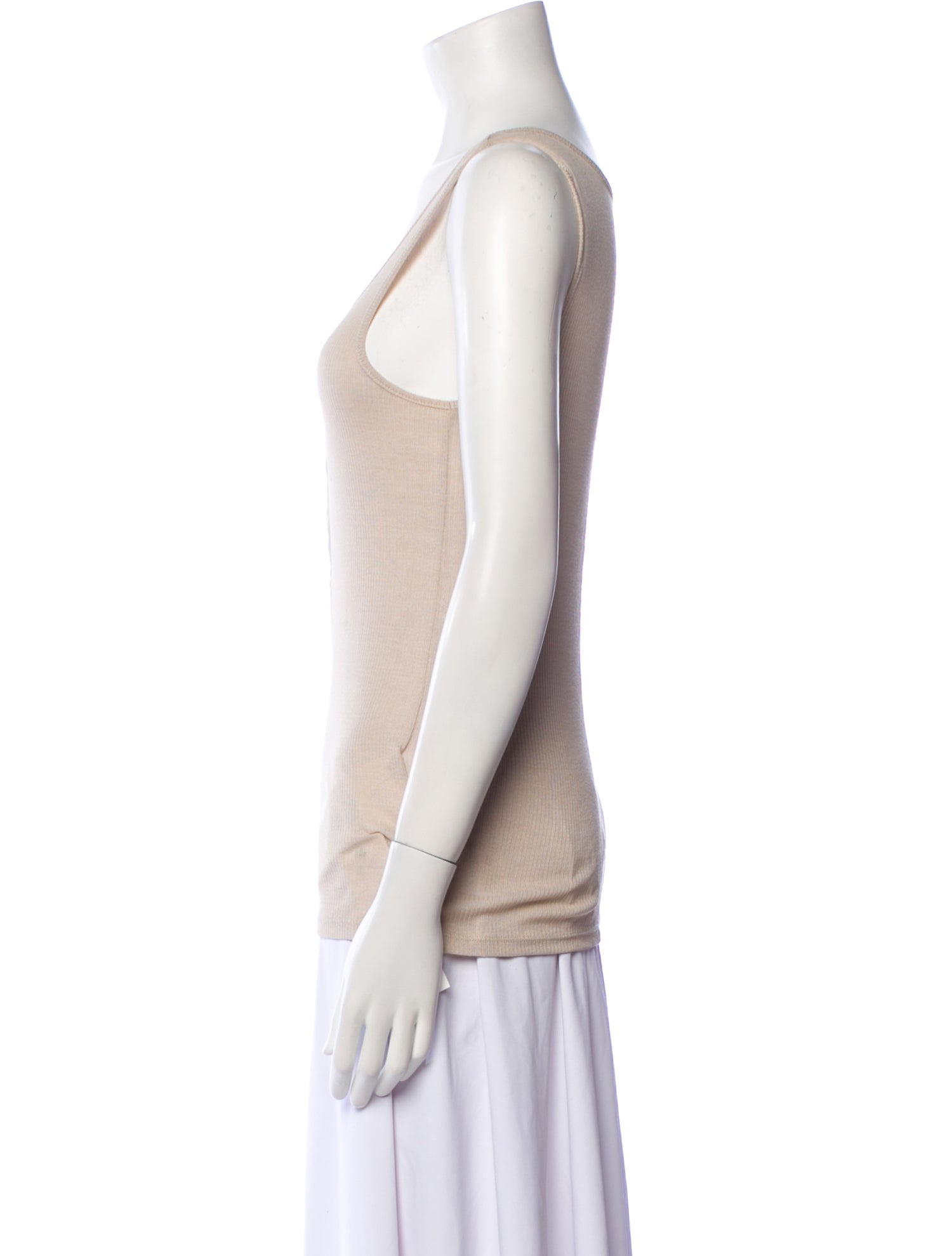 AMI Alexandre Mattiussi Scoop Neck Sleeveless Top w/ Tags