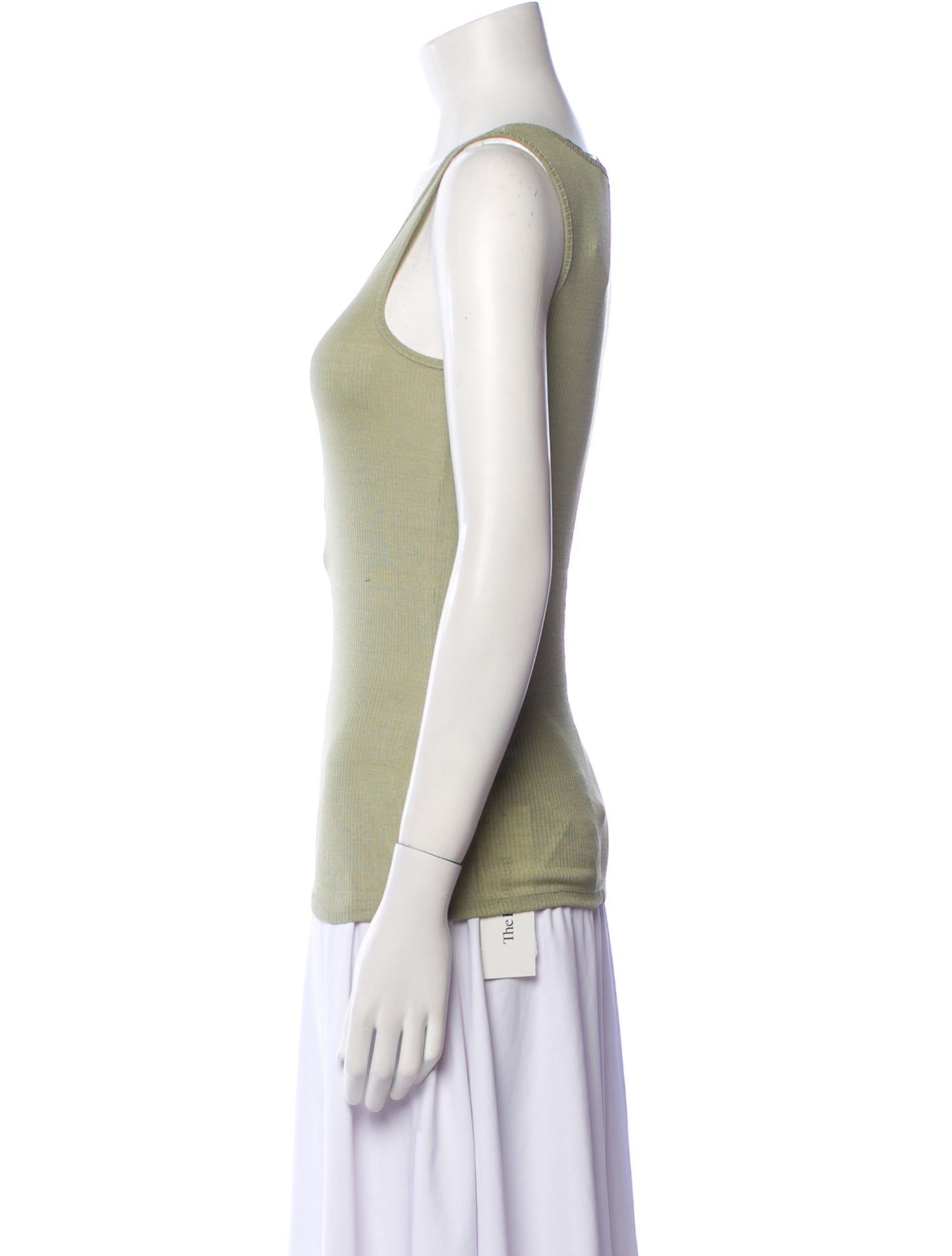 AMI Alexandre Mattiussi Scoop Neck Sleeveless Top w/ Tags