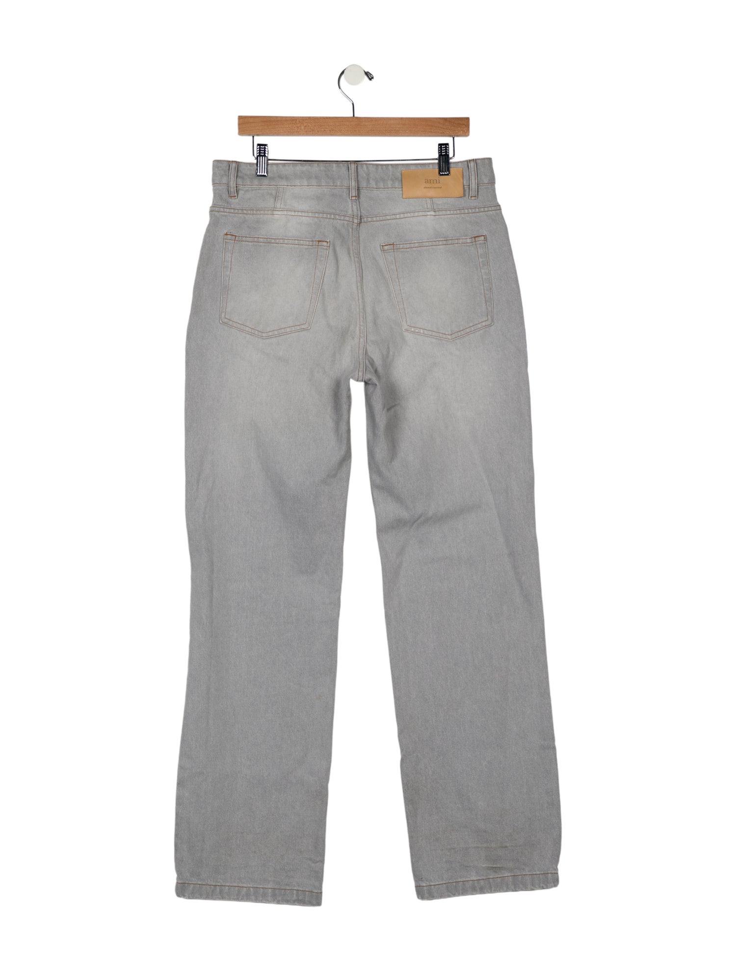 AMI Alexandre Mattiussi Straight-Leg Jeans