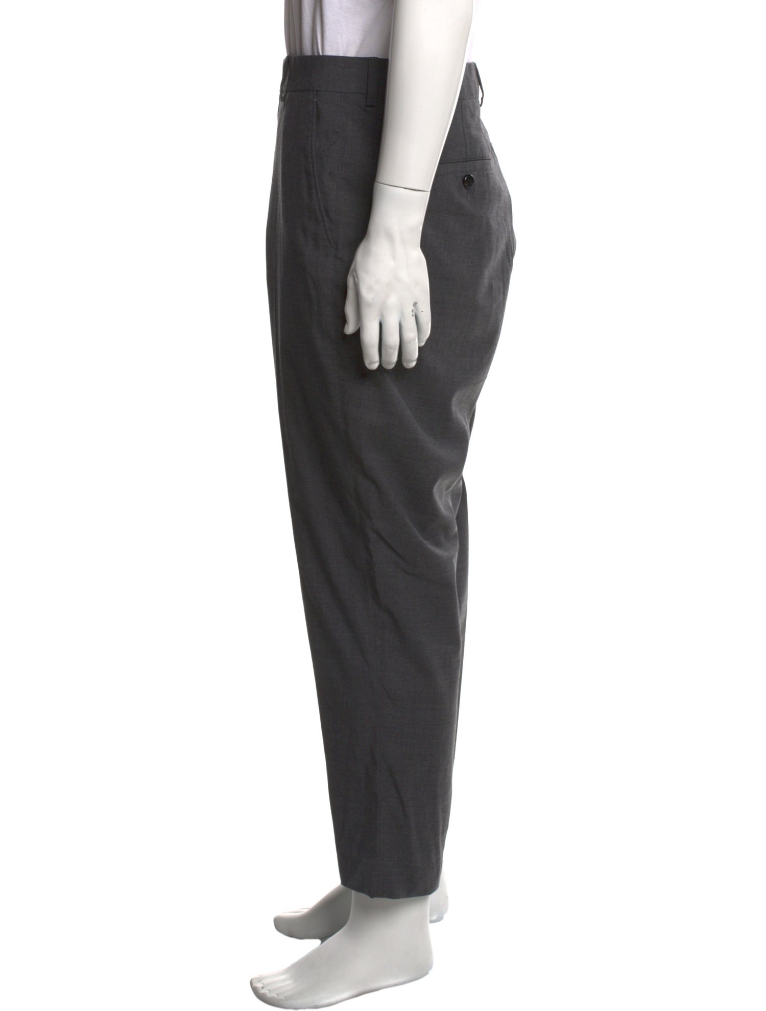 AMI Alexandre Mattiussi Virgin Wool Pants