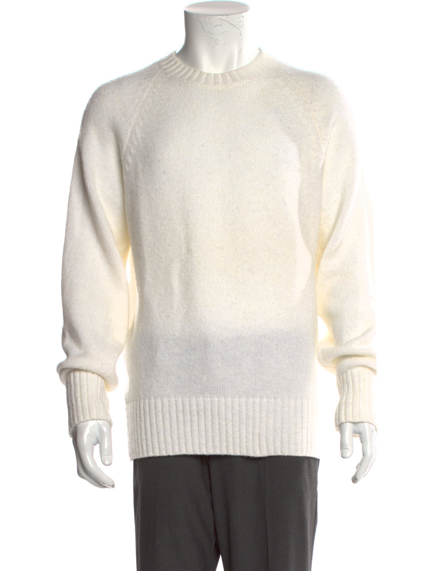 AMI Alexandre Mattiussi Crew Neck Long Sleeve Pullover