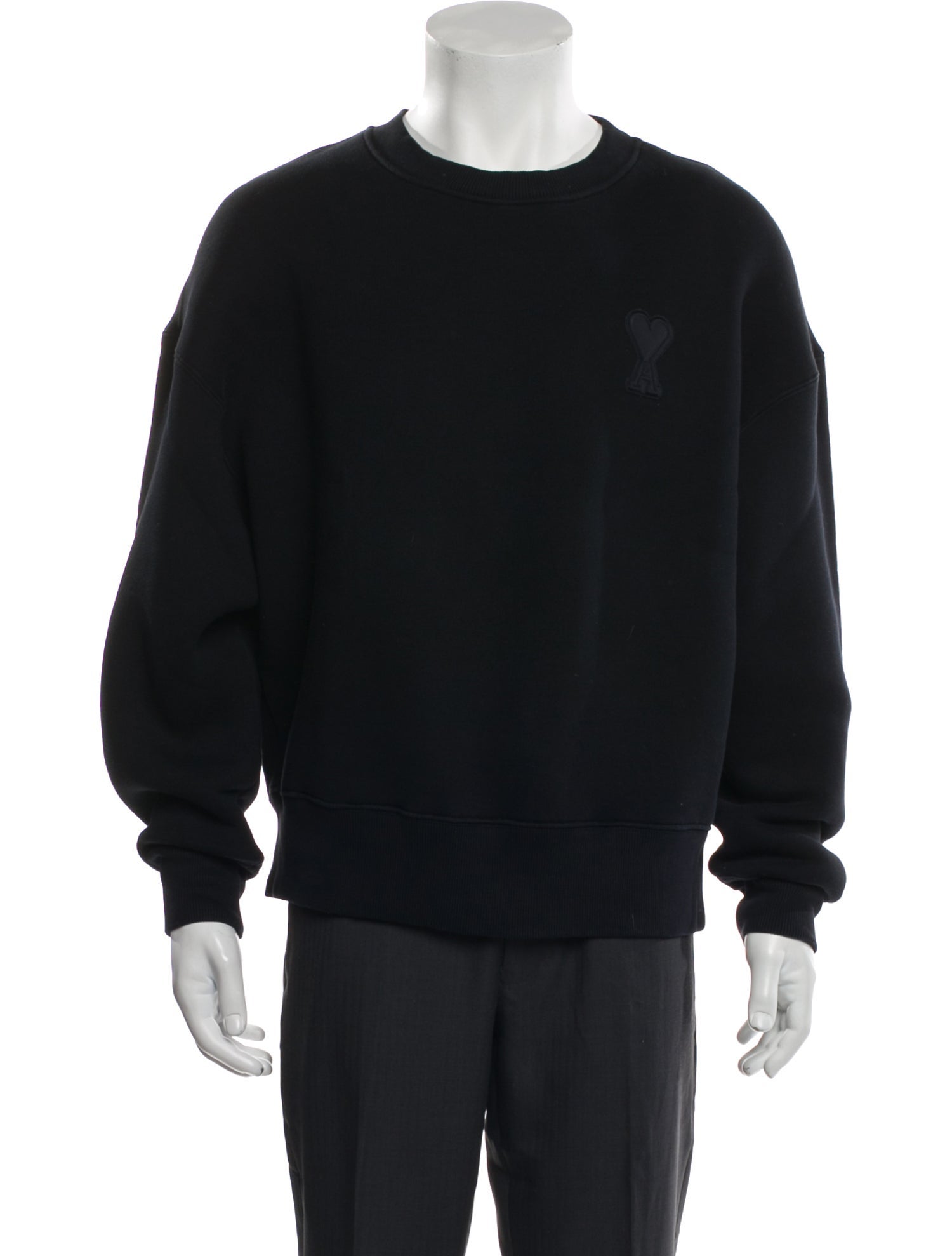 AMI Alexandre Mattiussi Crew Neck Long Sleeve Sweatshirt