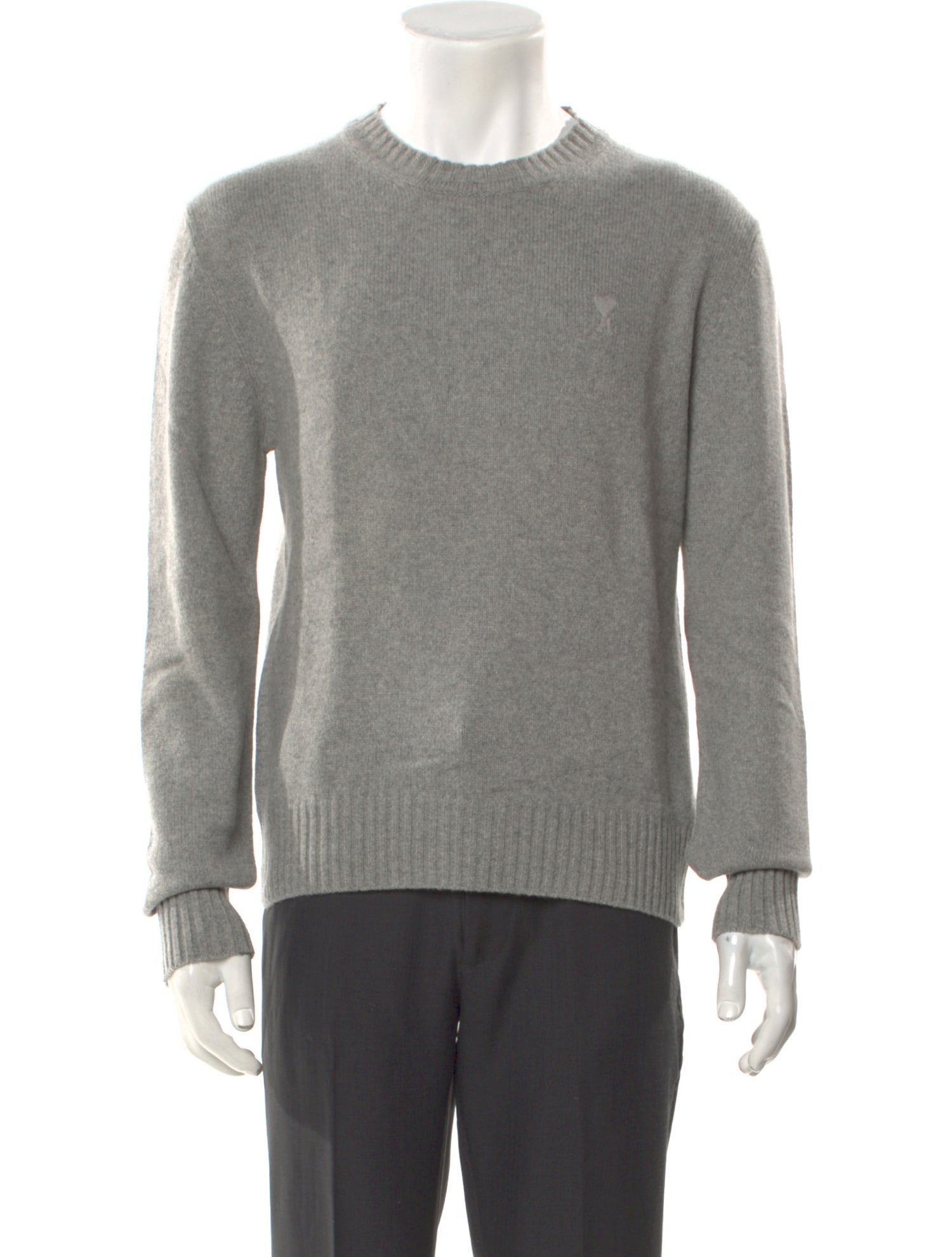 AMI Alexandre Mattiussi Cashmere Crew Neck Pullover w/ Tags