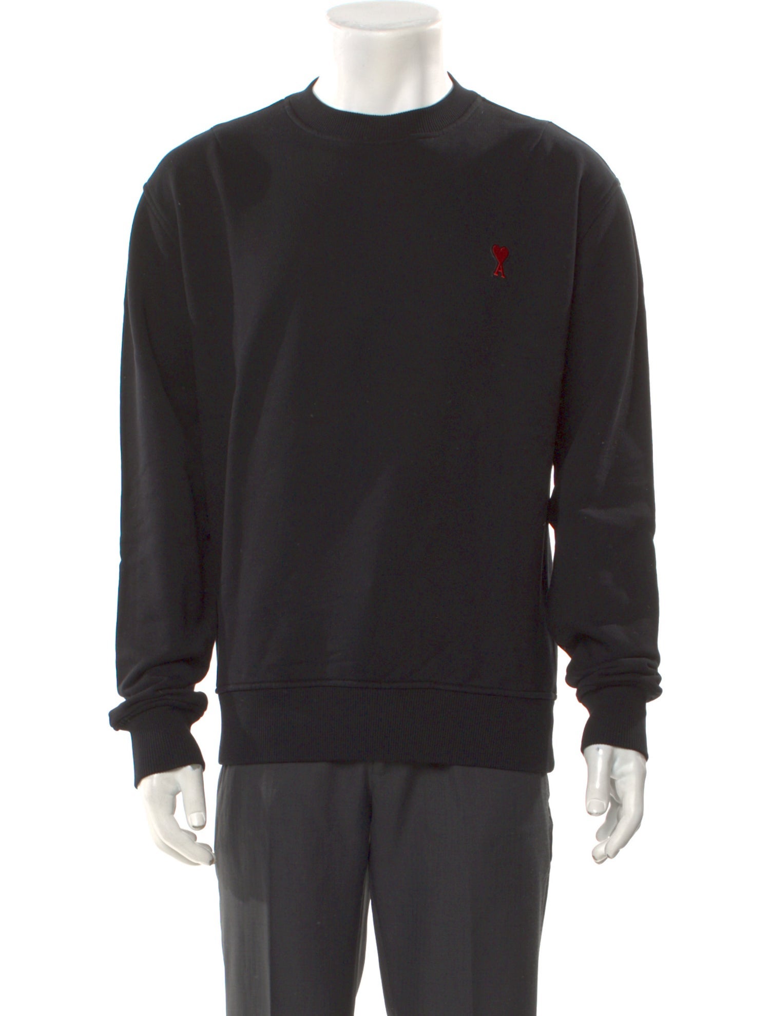 AMI Alexandre Mattiussi Crew Neck Long Sleeve Pullover
