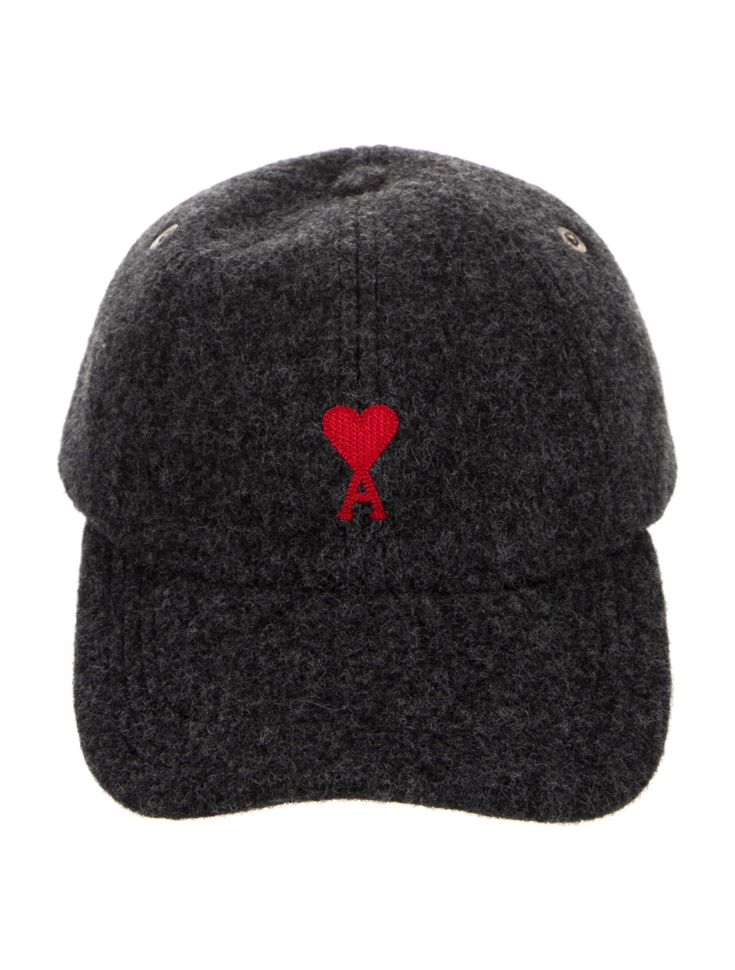 AMI Alexandre Mattiussi Wool Baseball Cap