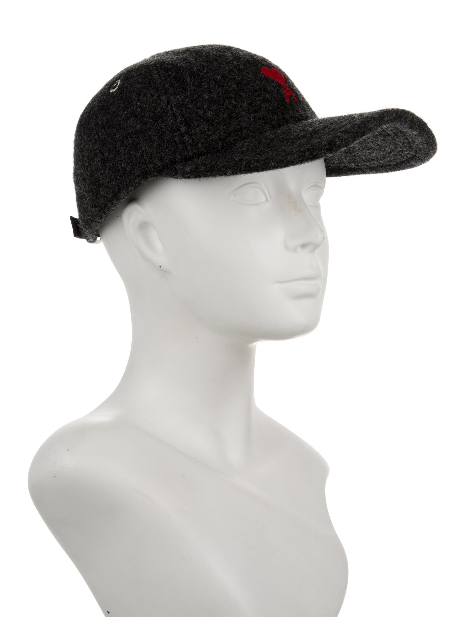 AMI Alexandre Mattiussi Wool Baseball Cap