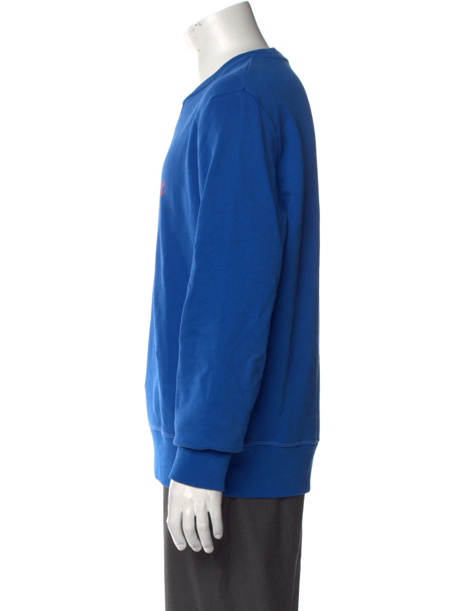 AMI Alexandre Mattiussi Graphic Print Crew Neck Sweatshirt