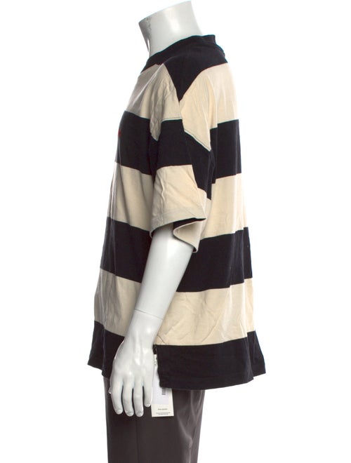 AMI Alexandre Mattiussi Striped Crew Neck T-Shirt
